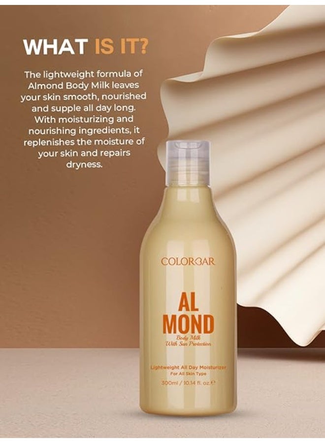 Colorbar Almond Body Milk, 300 ml - Image 4